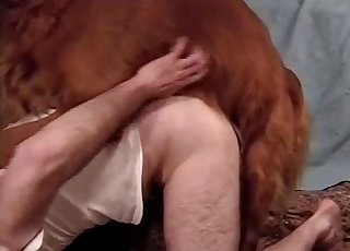 Man fucked in the ass by his hunter