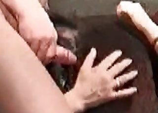 That cock is perfect for that filthy hole