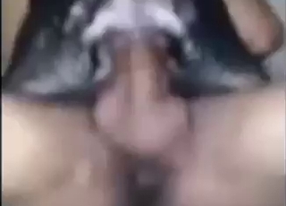 Dude does a lot with his cock inside a dog