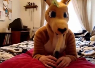 Zoo porn with a guy who shows off his crotch