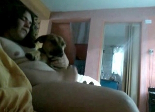 Passionate and impressive amateur bestiality sex action