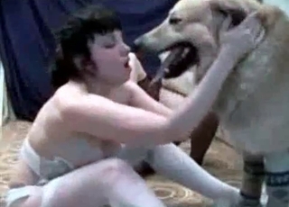 Filthy as fuck bestiality sex with my lovely animal