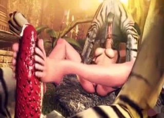 3D animated video for all fans of bestiality XXX fun