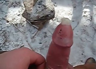 Butt-banging action with an beast