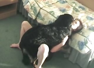 Passionate zoophilic porn vid
